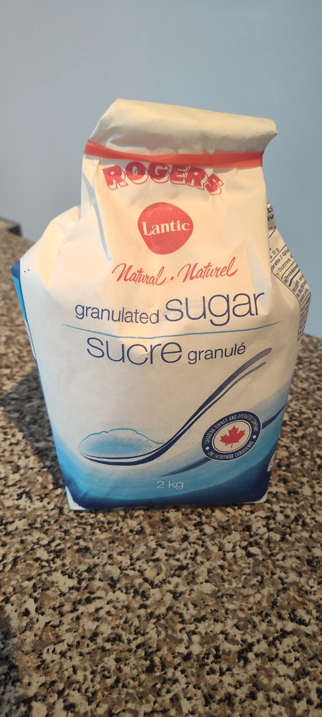 Rogers Lantic Granulated Sugar - 60% Left