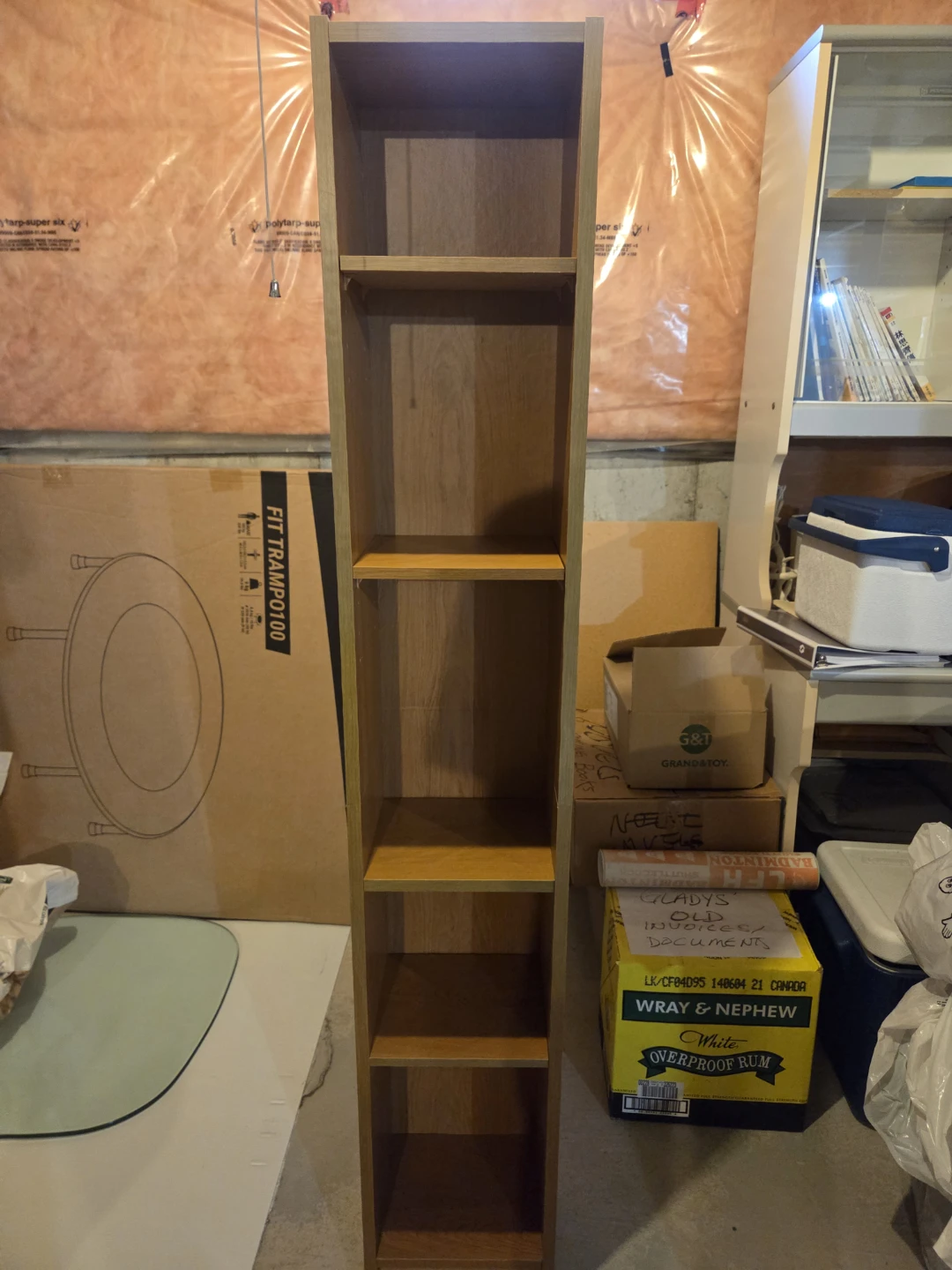 Tall Wooden Bookshelf - photo 4