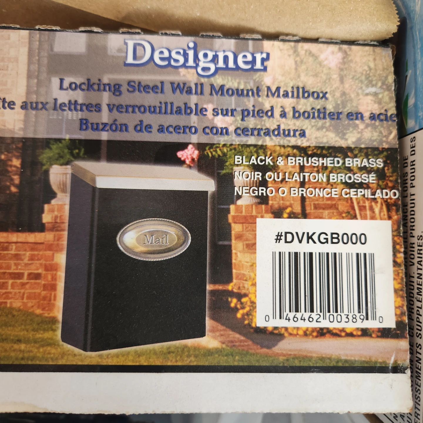 Gibraltar Industries Designer Locking Steel Wall Mount Mailbox - photo 2
