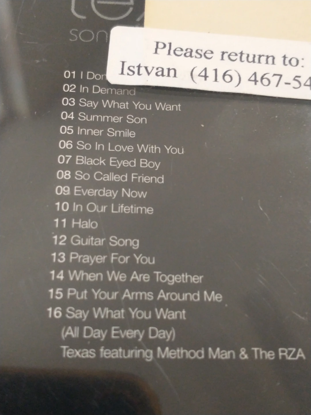 Amazing! Texas Song Book CD (best of) - photo 5