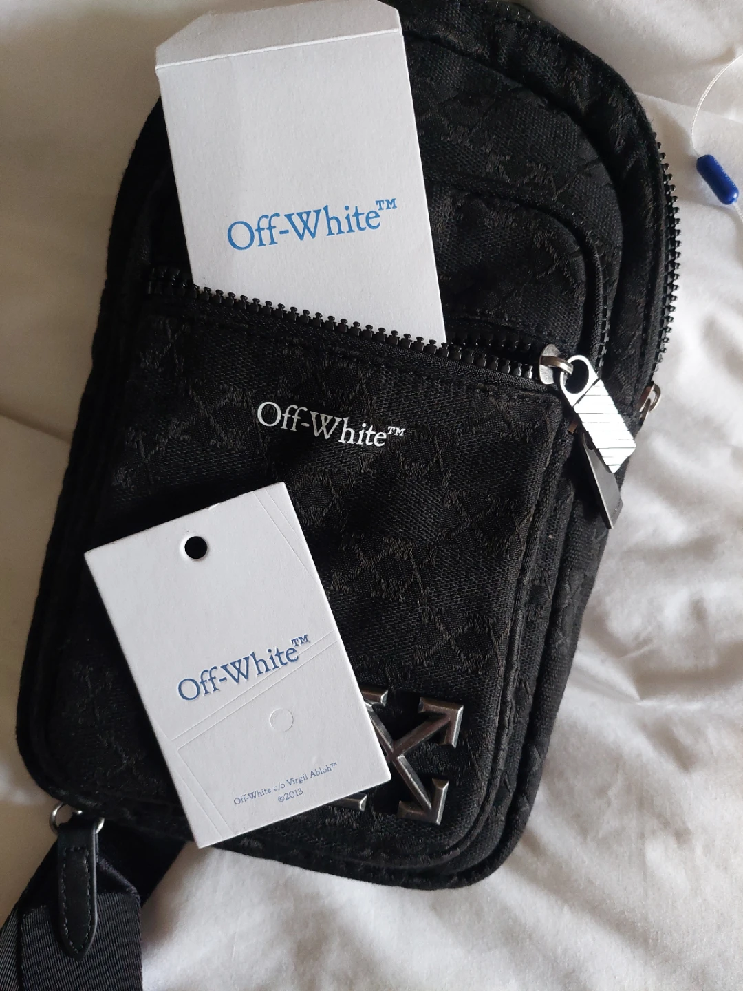 Off-White Black Crossbody Bag
