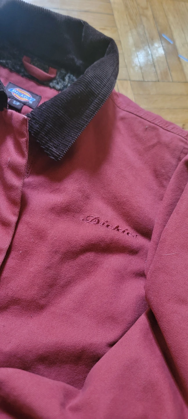 Dickies Sherpa Lined Barn Jacket - Red - Size S - photo 2
