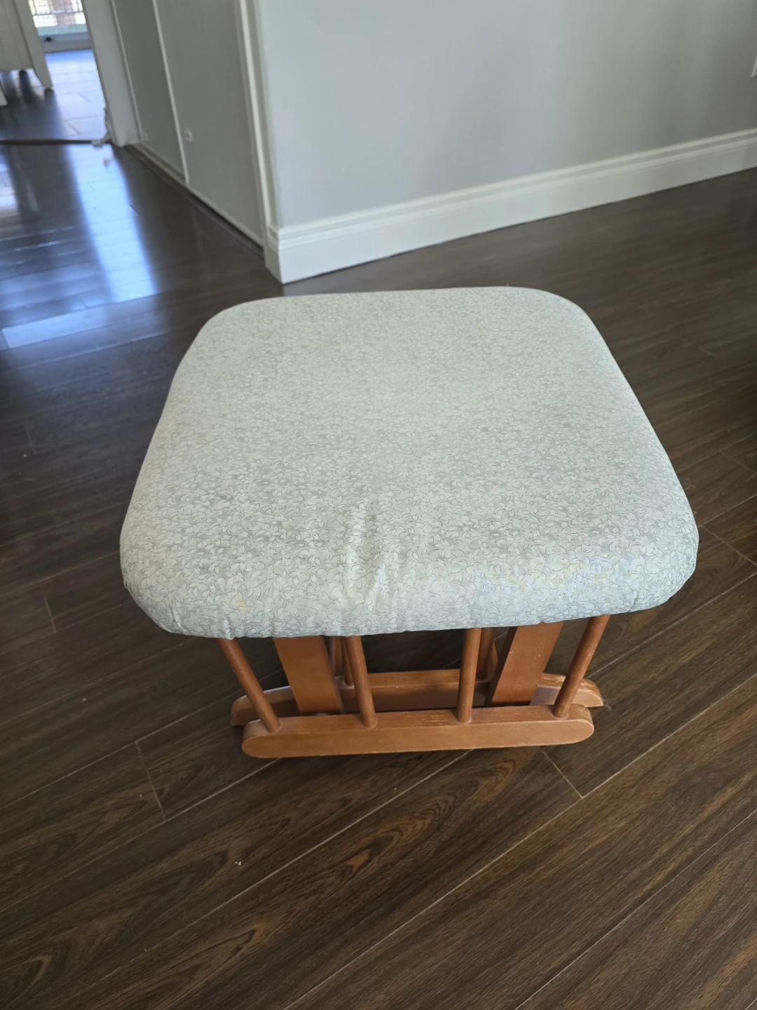 Glider Rocker Chair and Ottoman Set