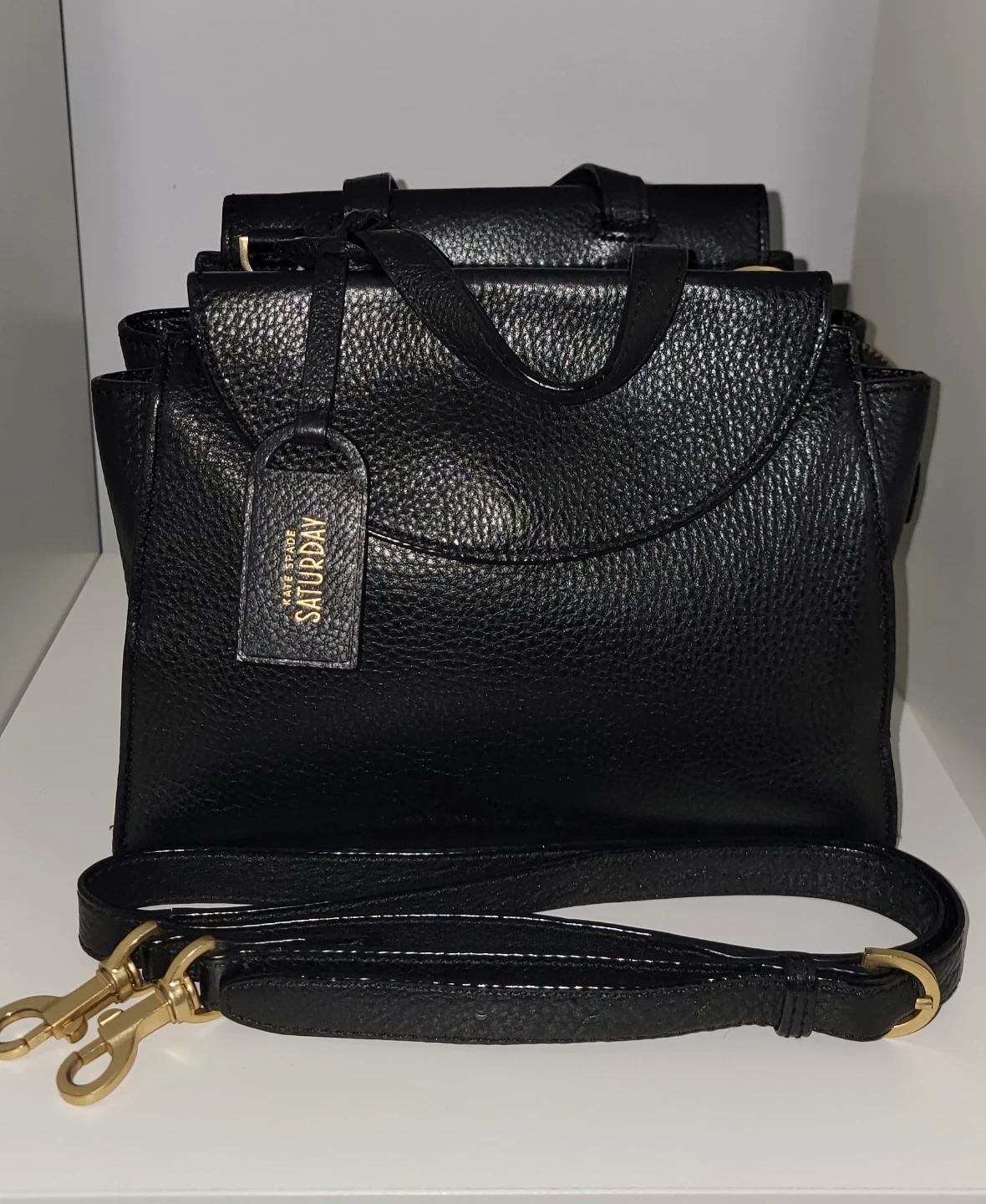 Kate Spade Saturday Black Leather Handbag