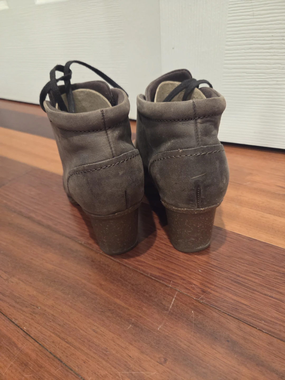 Brown Suede Ankle Boots - photo 2