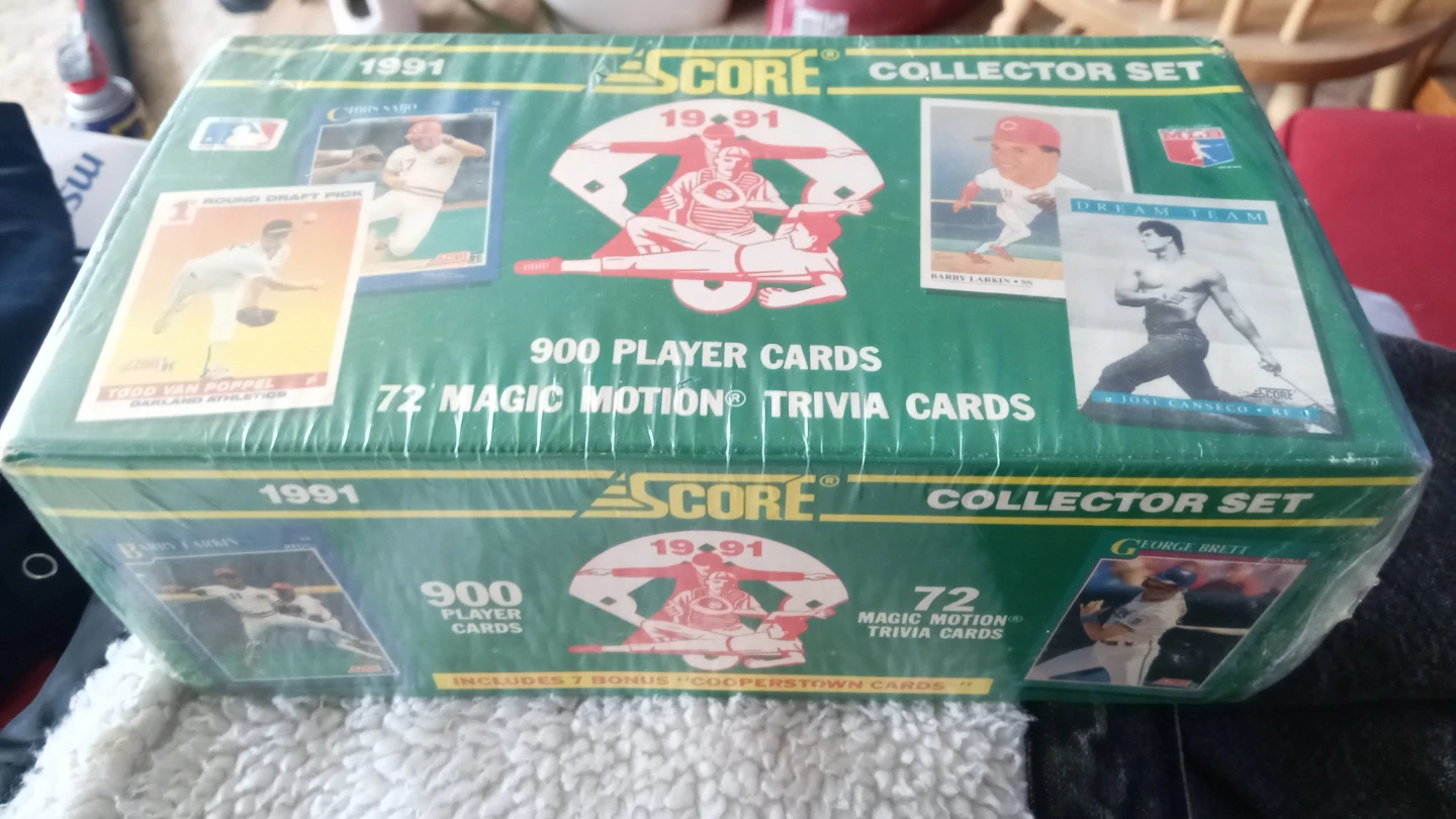 1991 Score Collector Set Baseball Cards