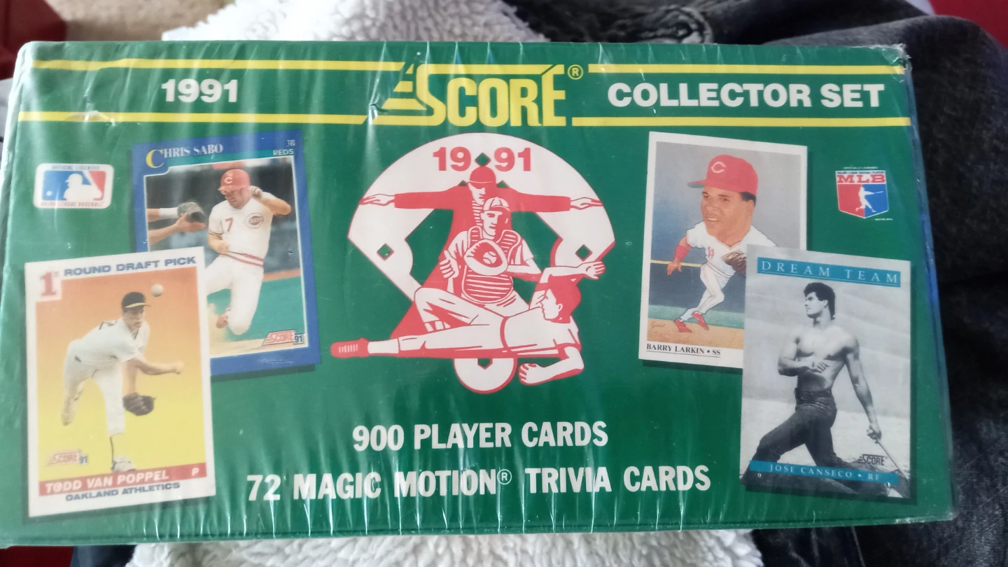 1991 Score Collector Set Baseball Cards - photo 2