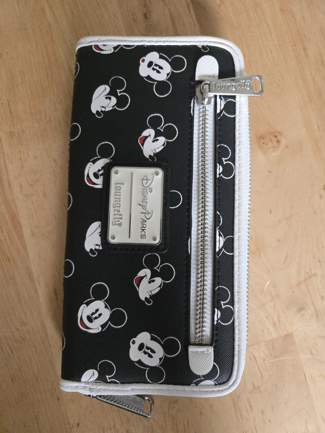 Loungefly Disney Parks Mickey Mouse Zip Around Wallet