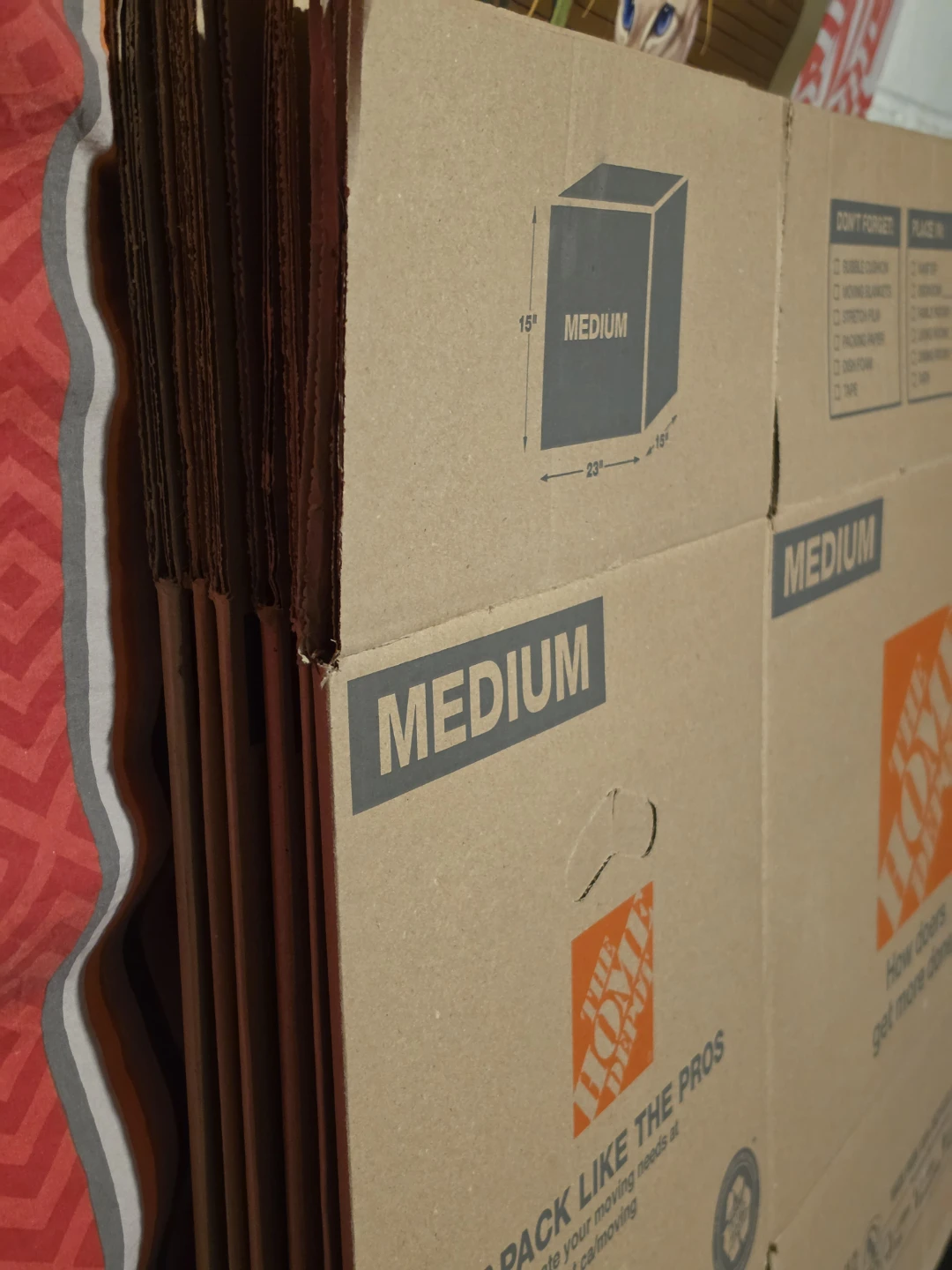 The Home Depot Medium Moving Boxes (Set of 4) - photo 3