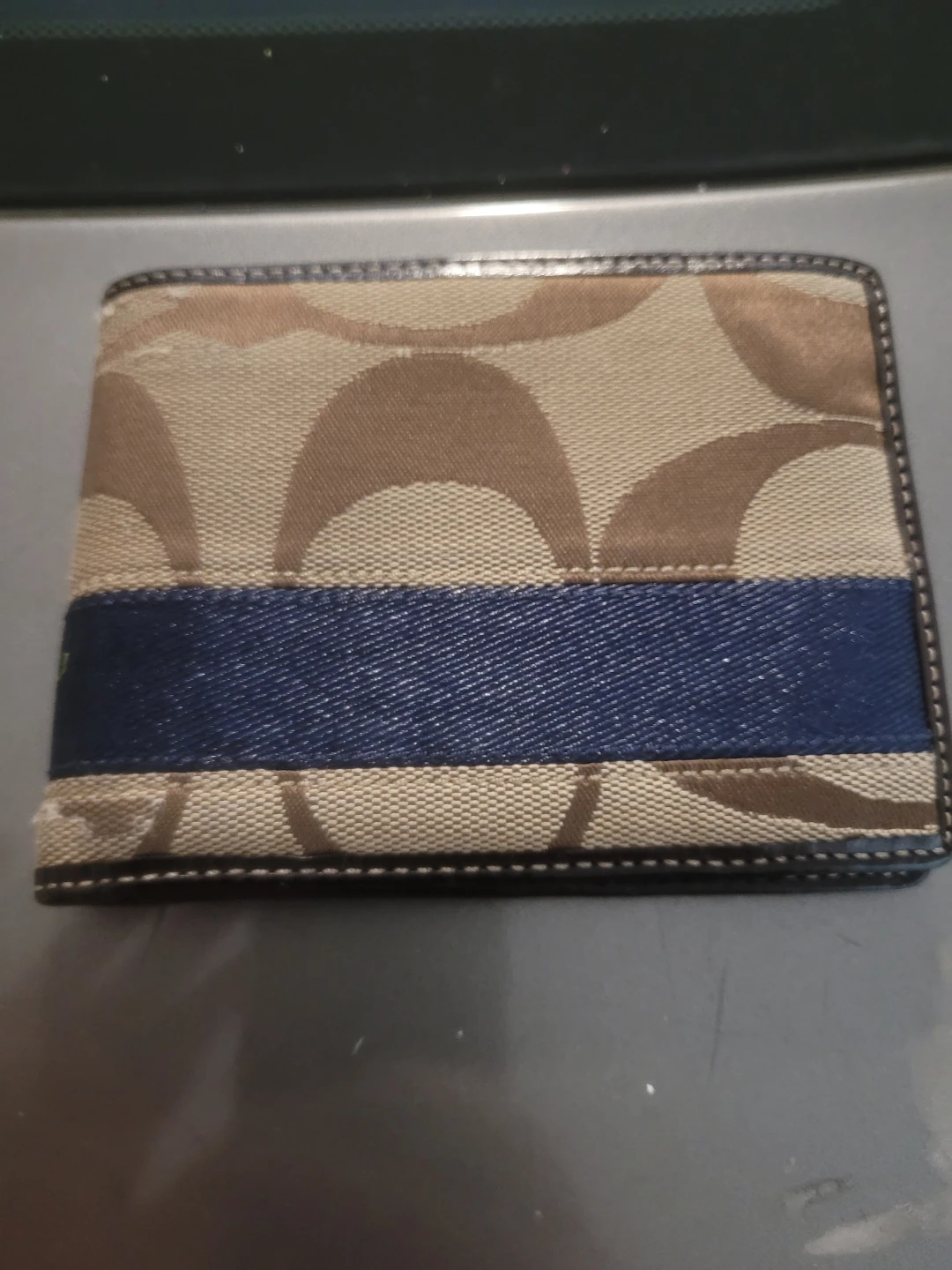 Coach Signature C Monogram Bifold Wallet