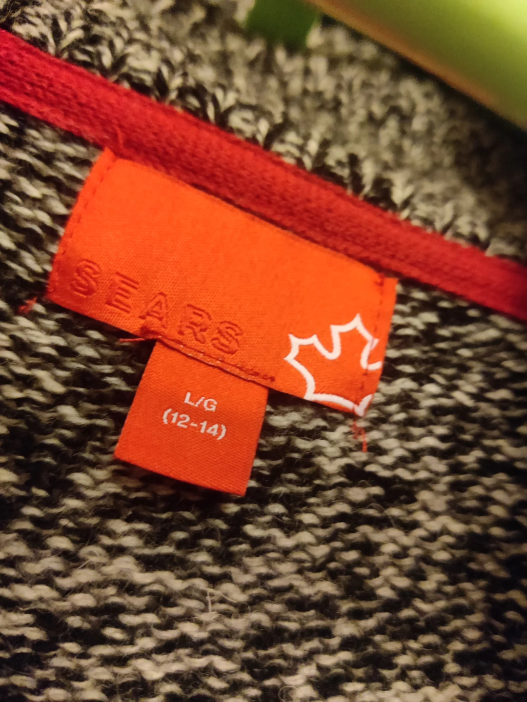 Sears Cardigan Sweater L/G (12-14)(N.2) - photo 2