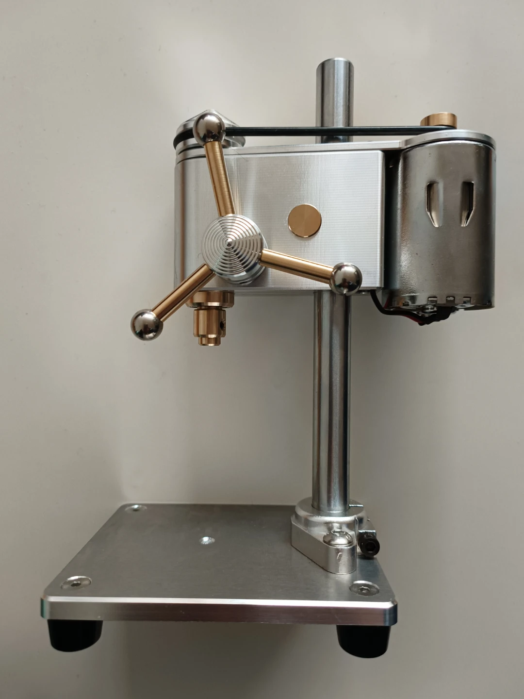 Precision Drill Press with Bit Set and Power Adapter