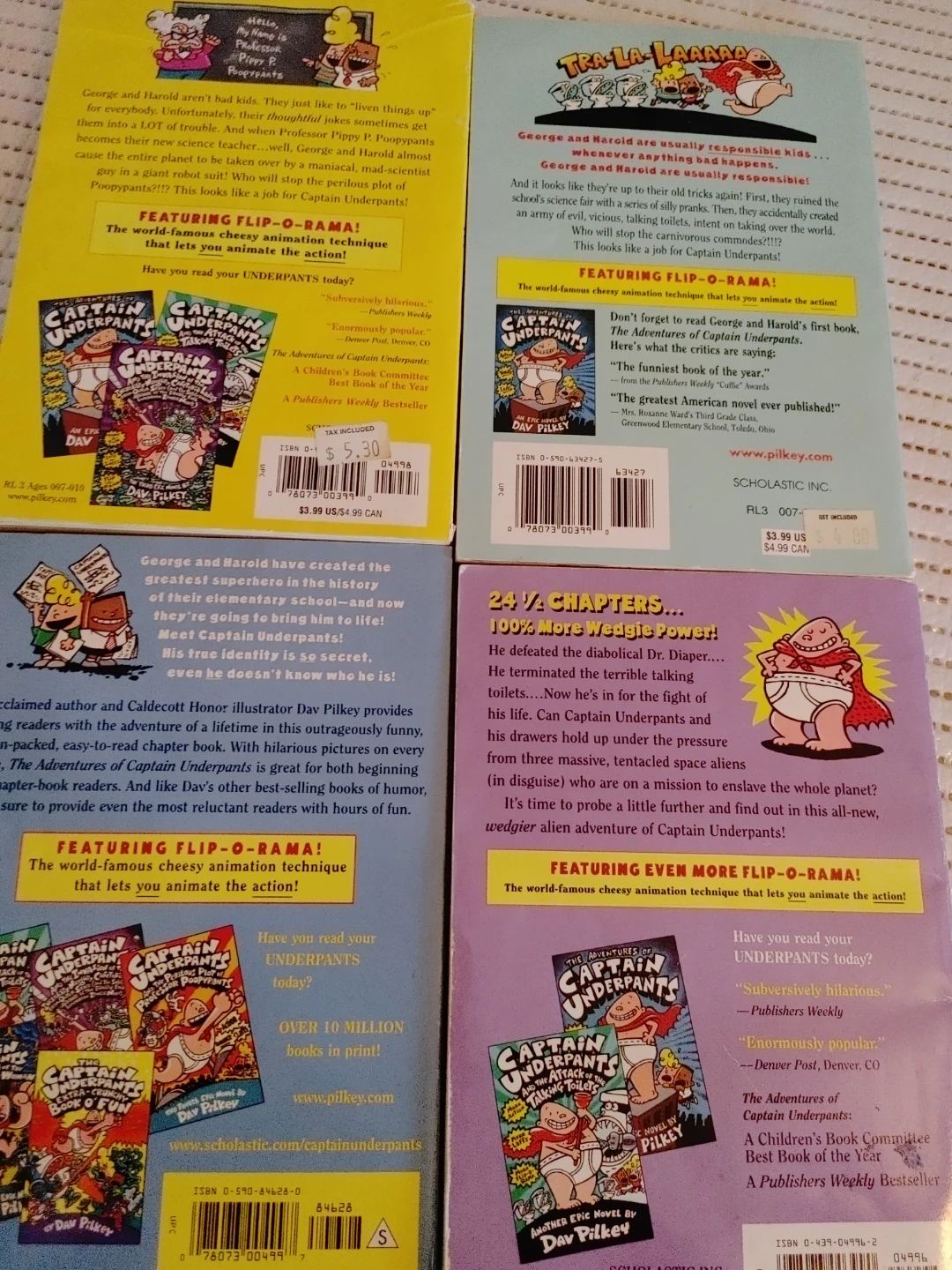 Captain Underpants Book Set by Dav Pilkey - photo 2