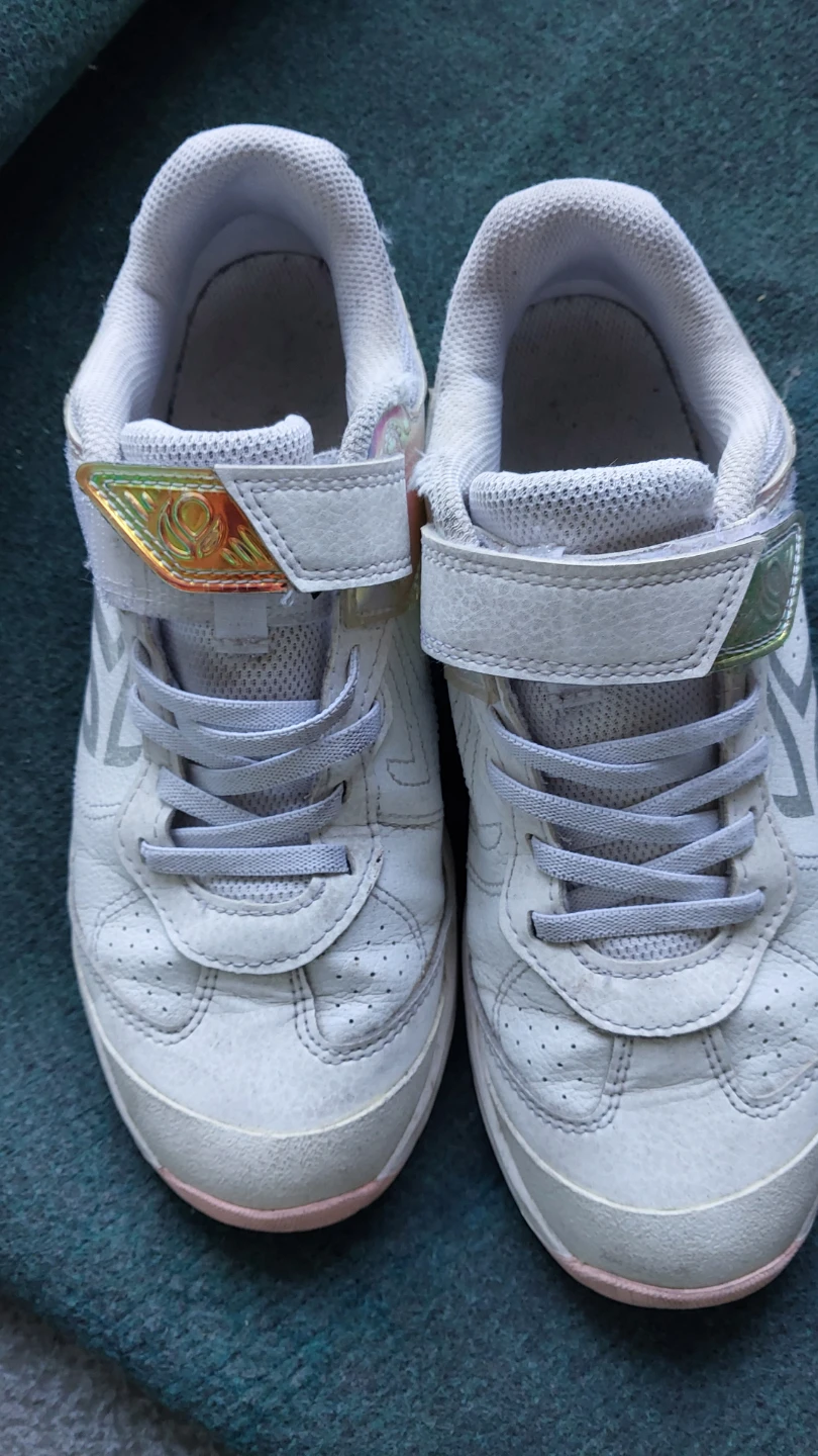 Artengo Jr White Iridescent Tennis Shoes - photo 3