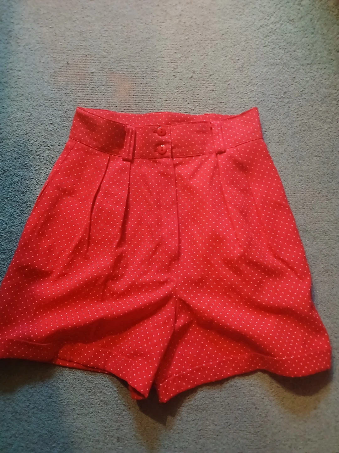 Red Polka Dot Shorts