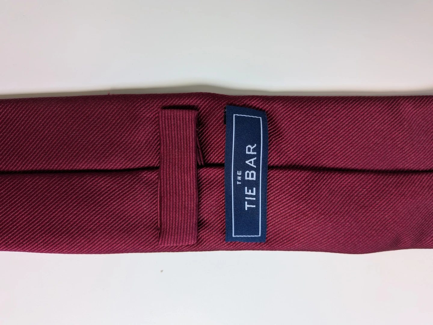 The Tie Bar Burgundy Silk Tie - photo 4