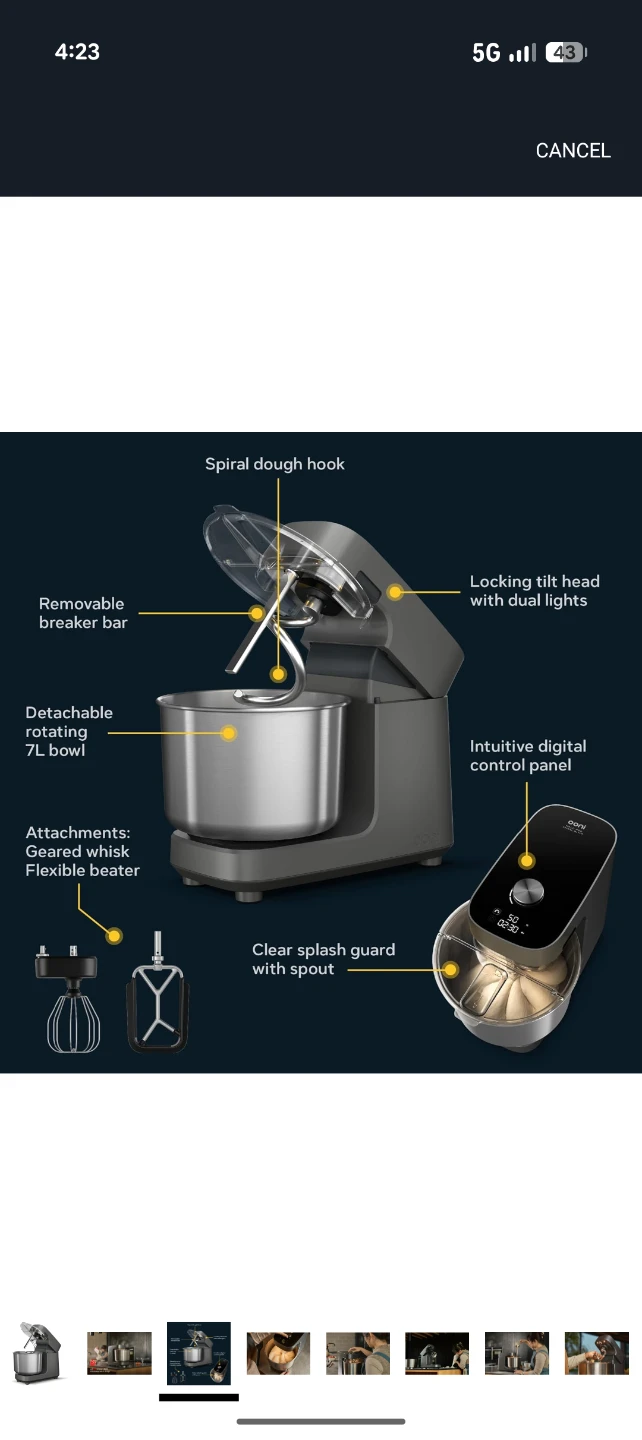 KitchenAid Stand Mixer - photo 3