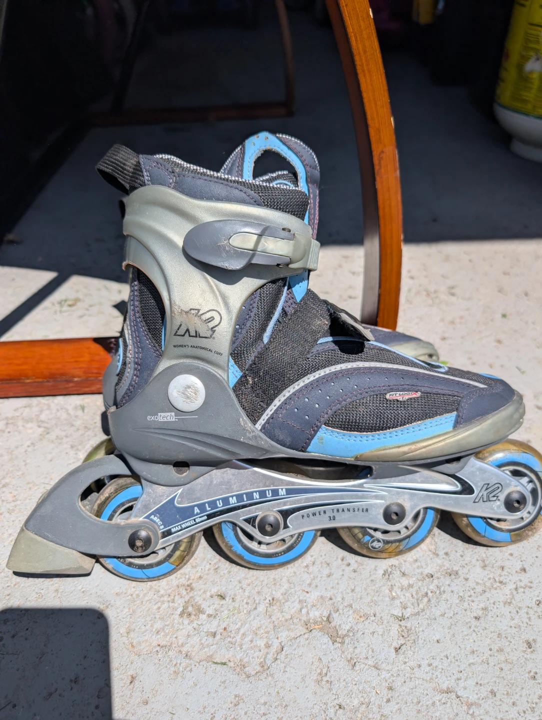 K2 Women's Inline Rollerblades Skates Size 8.5 - photo 2