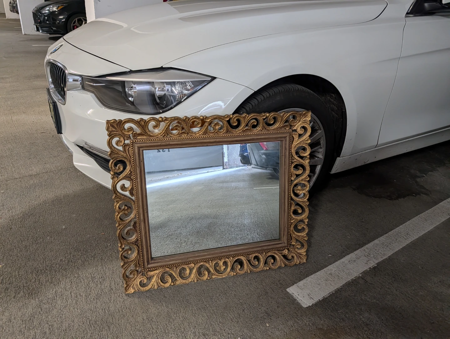 Ornate Gold Mirror - photo 2