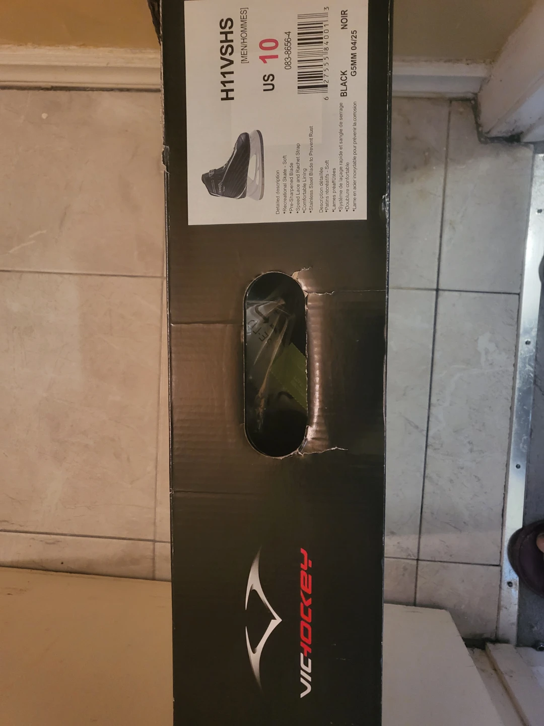 Vick Hockey Skates Size 10