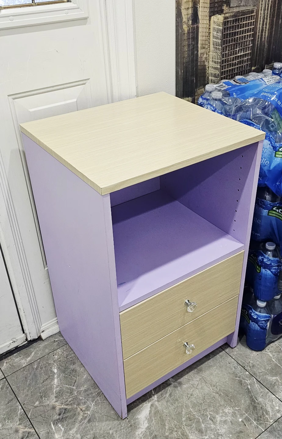 Nightstand with 2 Drawers