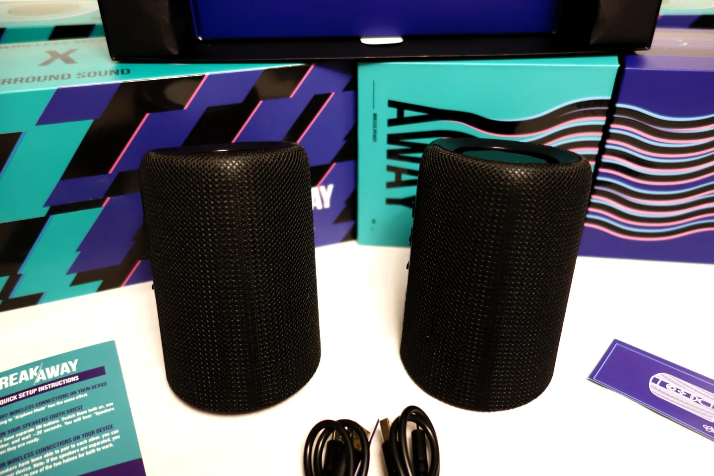 New Origaudio 3-in-1 Breakaway Wireless Bluetooth Speakers - photo 3