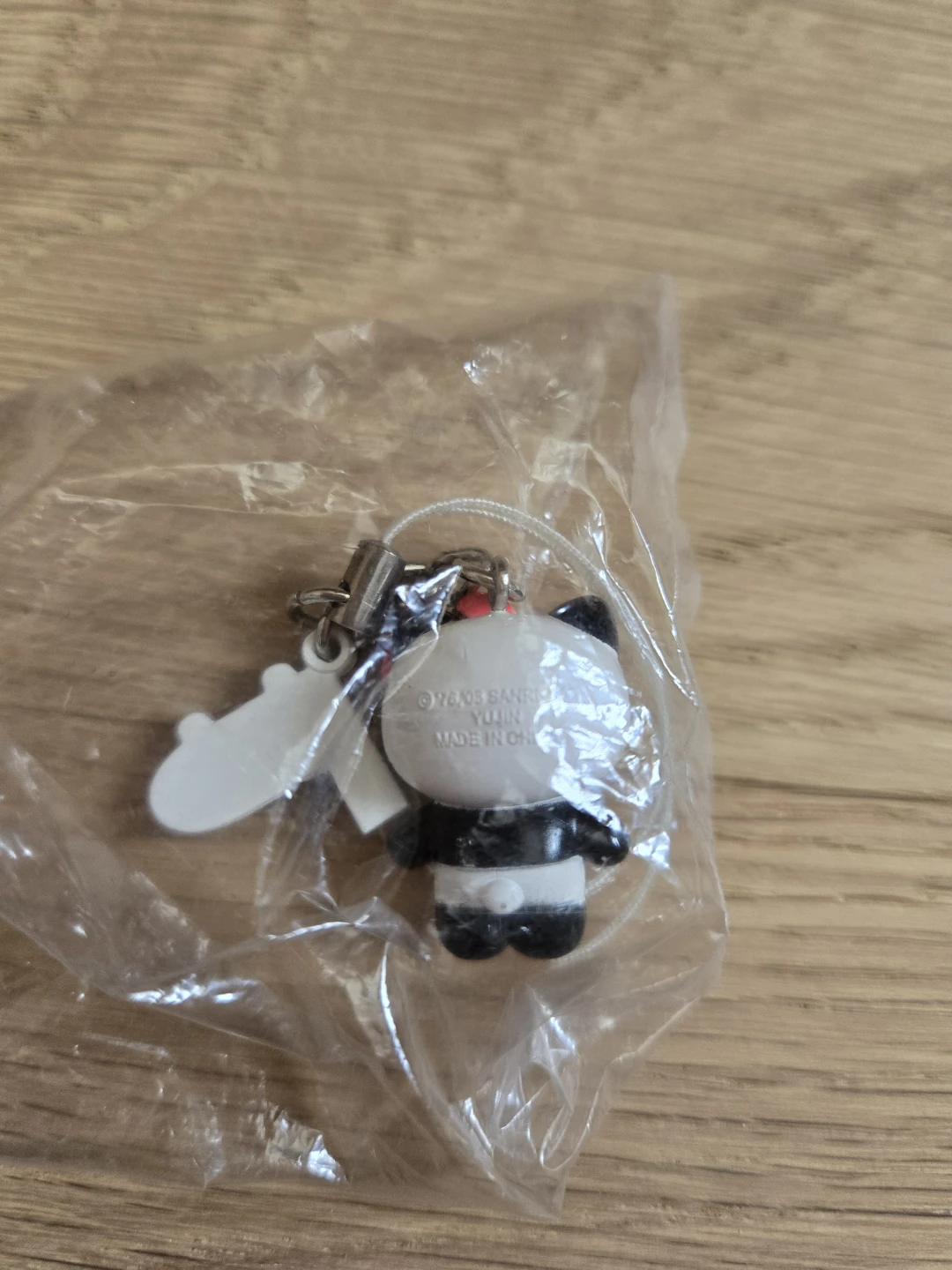 Hello Kitty Sanrio Panda Keychain Strap 2008 Takara Tomy Gatcha - photo 2