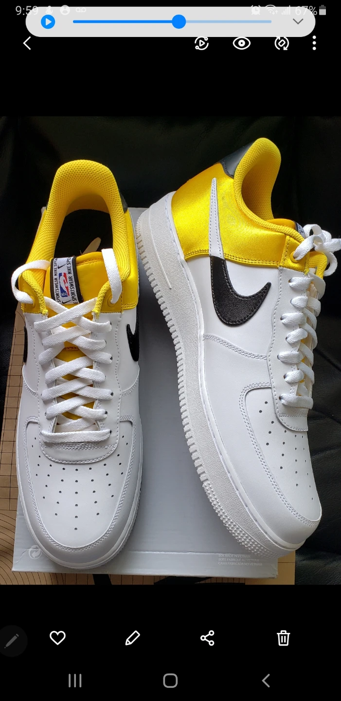 Brand new NBA Nike Air Force Size 13