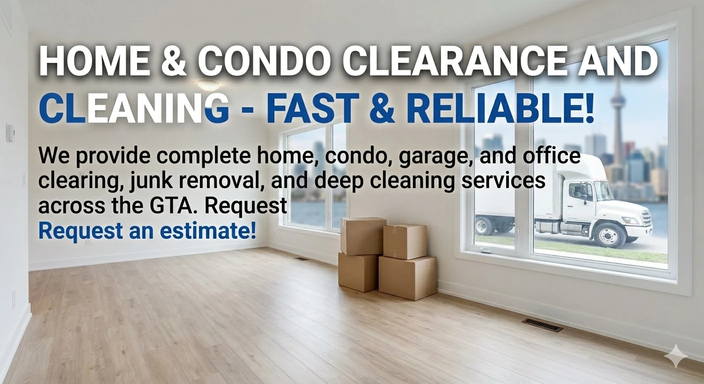 Reliable Home Clearing, Junk Removal & Cleaning