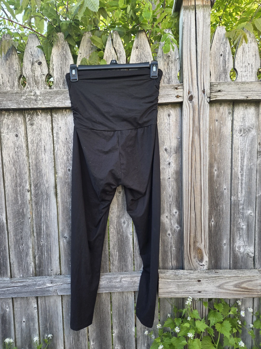 Black Maternity Leggings Size S - photo 2