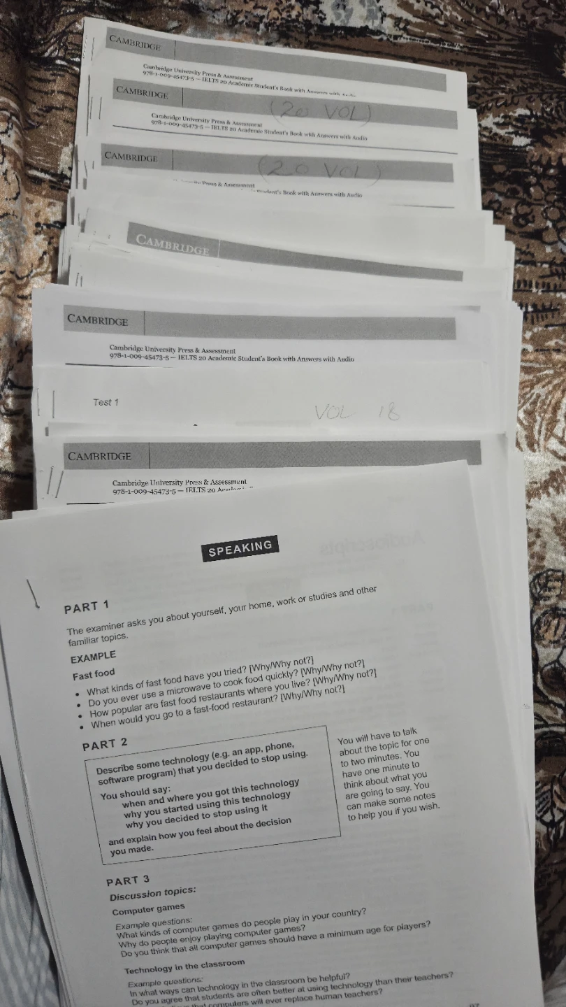 Cambridge IELTS  Books with Answers