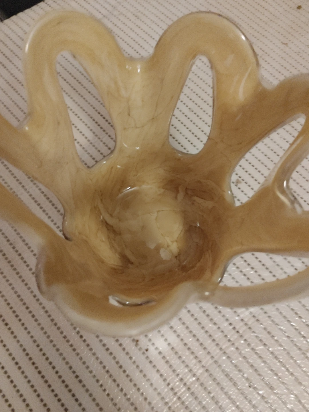 Decorative Swirl Glass Bowl - photo 2