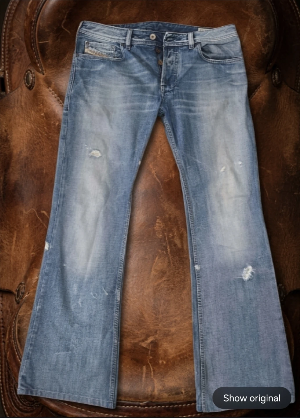 Diesel Zathan 71J Bootcut Jeans - Made in Italy - photo 2