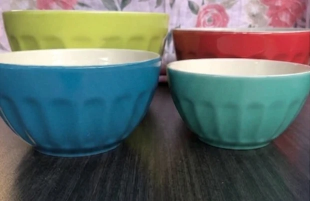 Set of 4 Ceramic Mayfair & Mixing Bowls