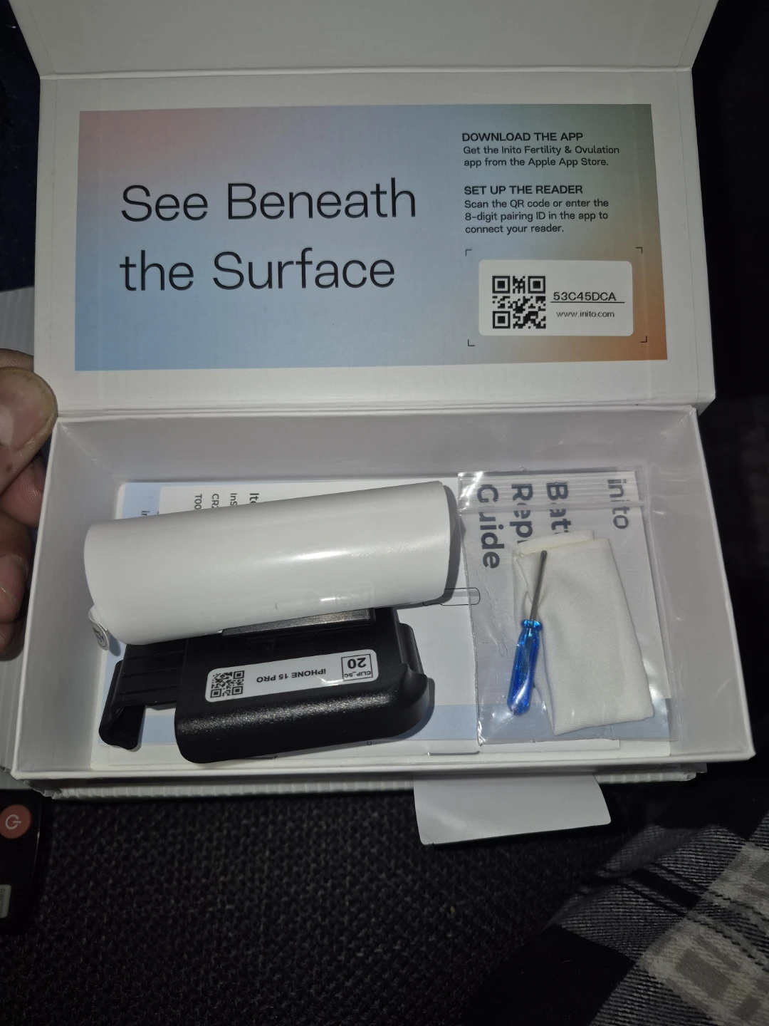 Inito Fertility Tracker & 15 Ovulation Test Strips