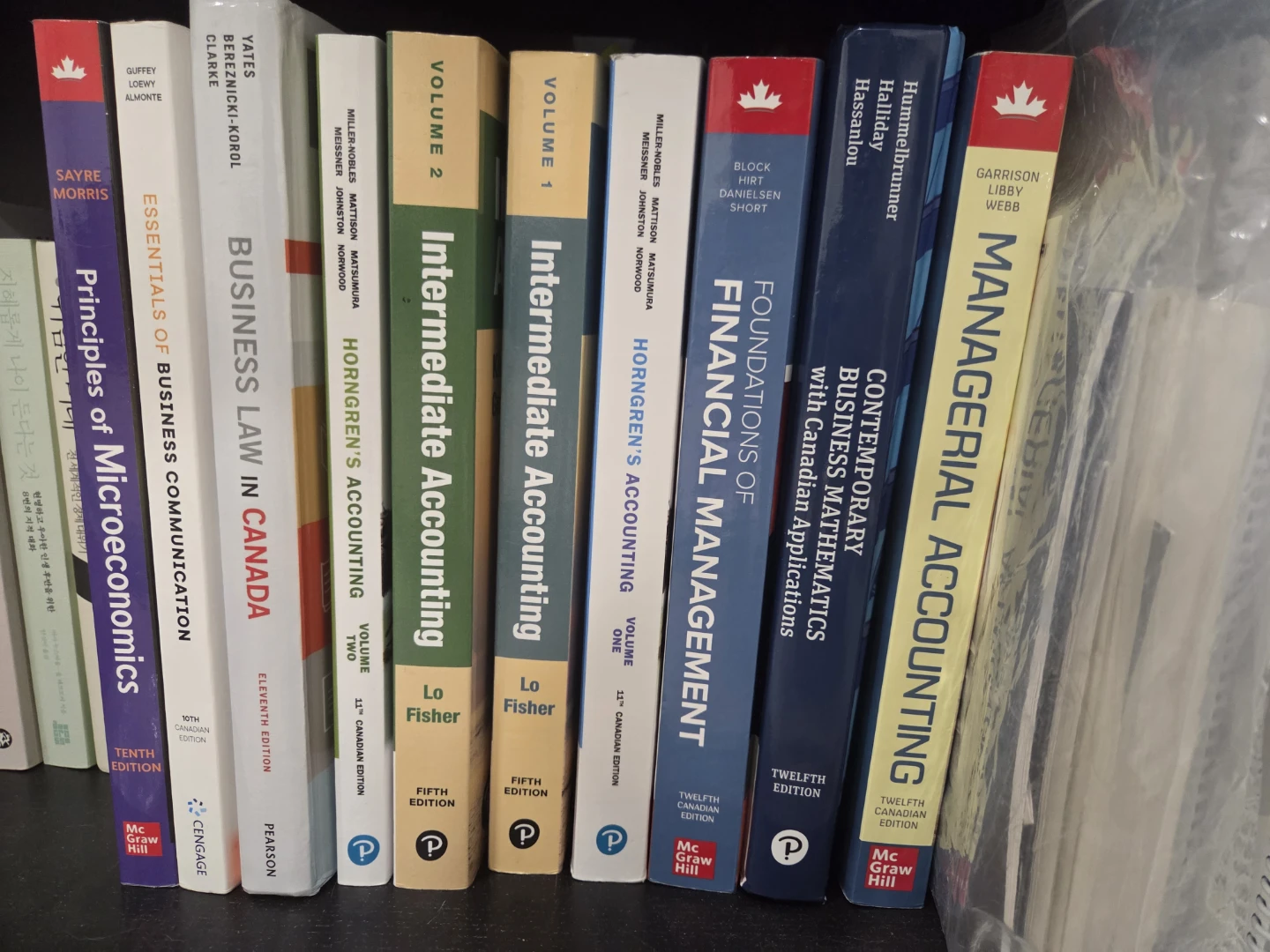 Accounting and Economics Textbooks