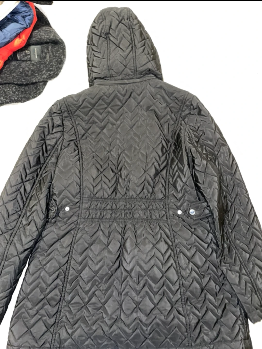 Calvin Klein Quilted Hooded Jacket size: L - photo 2