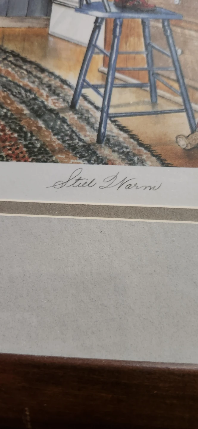 Signed "Little Narn" Print by S. Deaville - photo 2