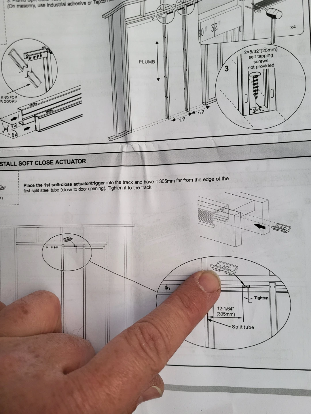 Pocket Door Hardware Kit - 24 to 30" - photo 5