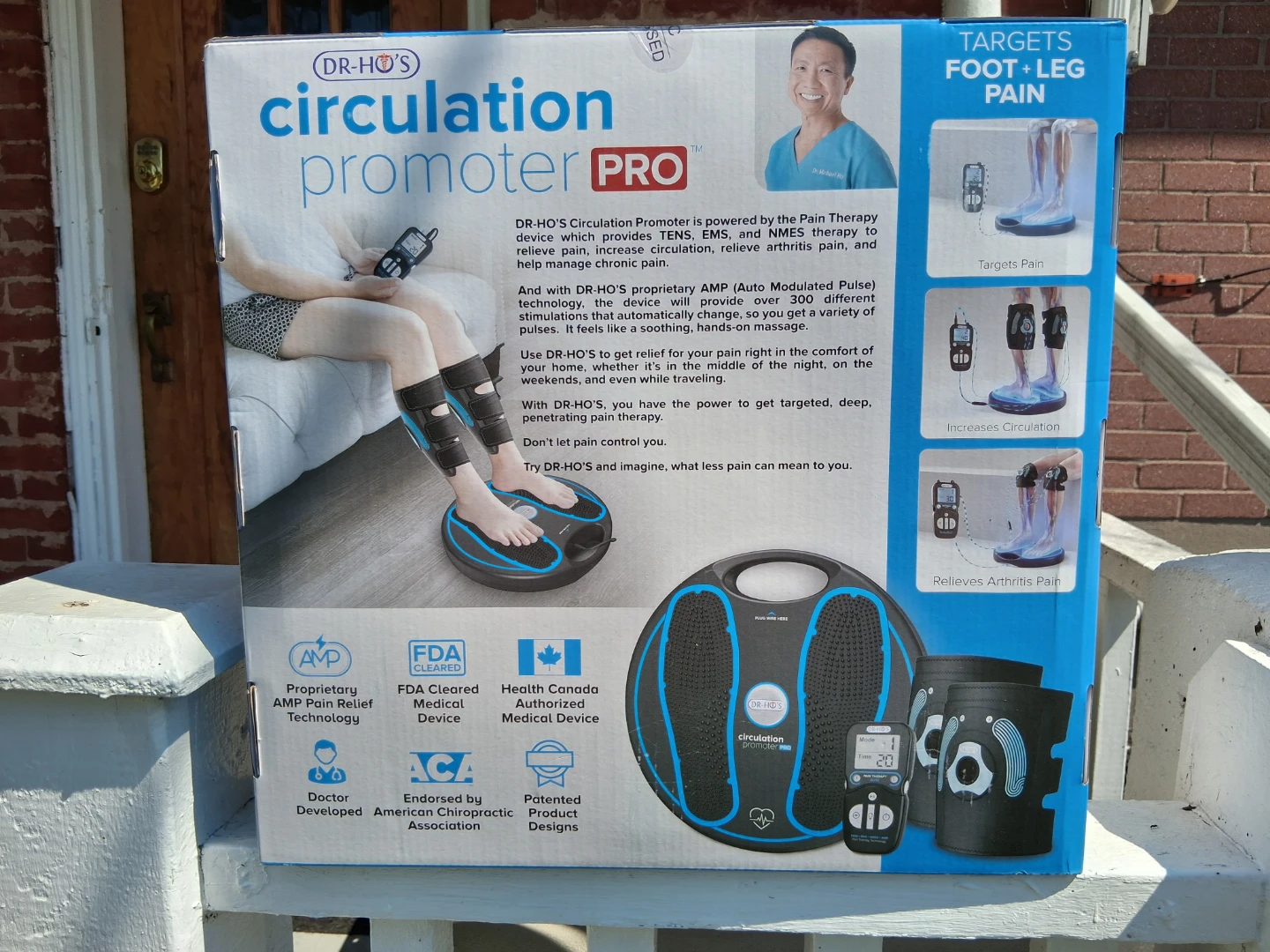 Dr. Ho's Circulation Promoter Pro Foot and Leg Pain Relief - photo 4