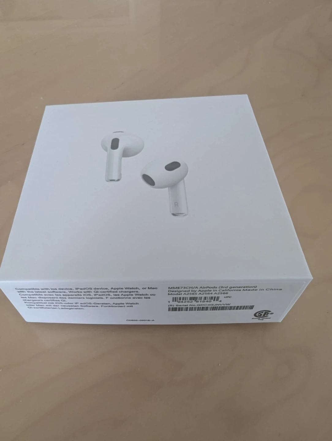 Apple AirPods (3rd generation) with MagSafe Charging Case