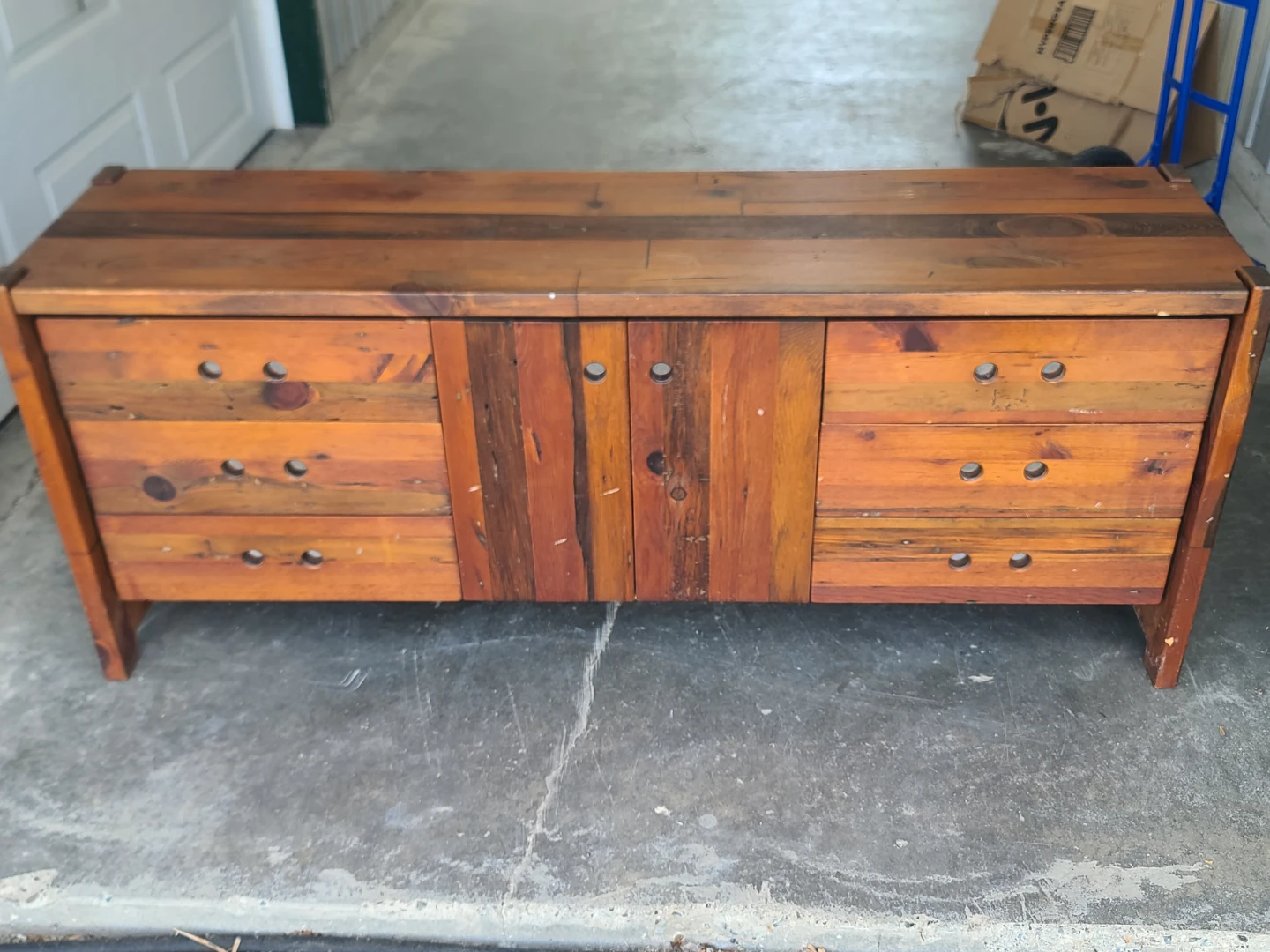 Wooden Dresser with Drawers