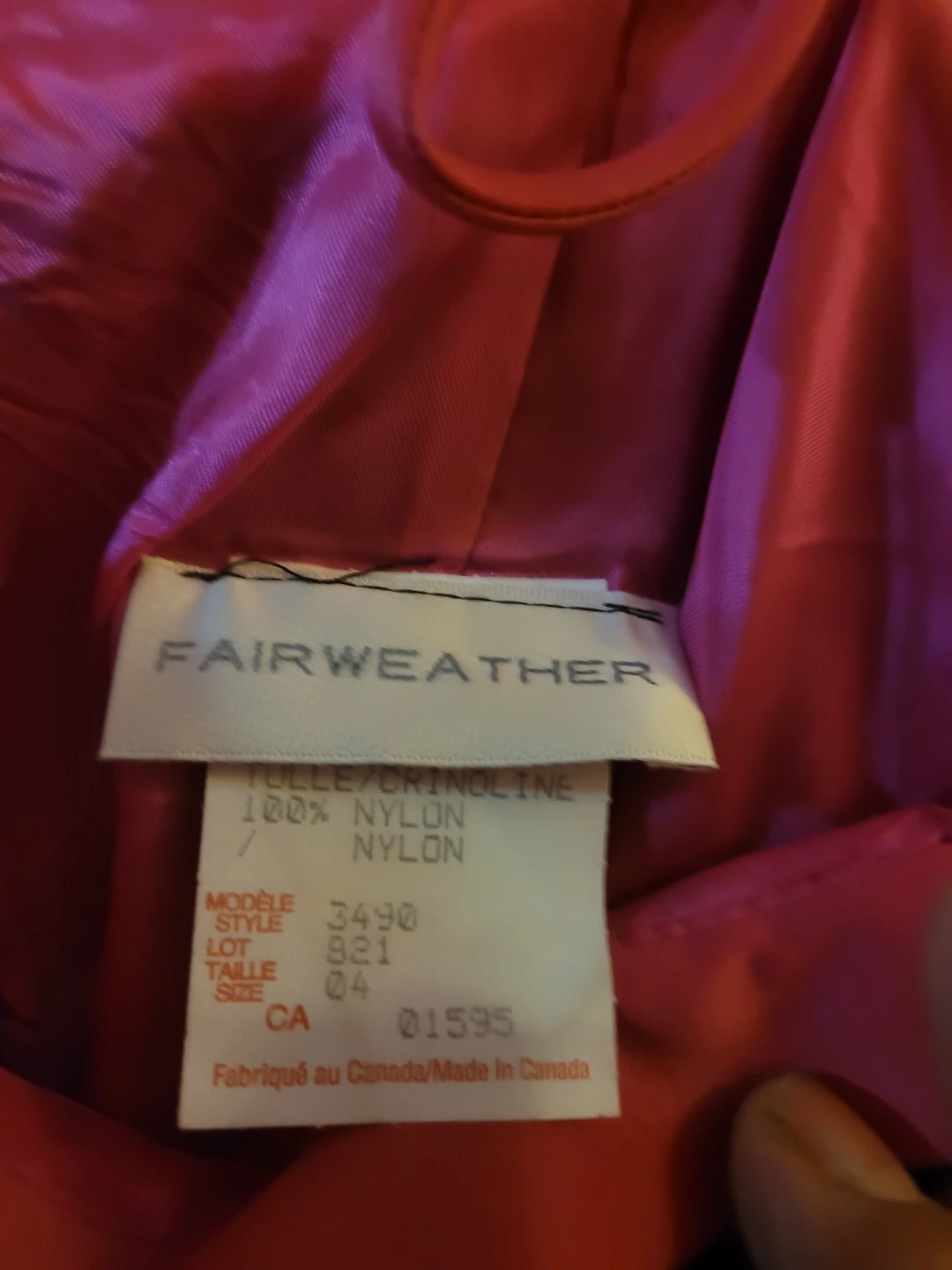 Fairweather Black and Pink Formal Dress Size 4 - photo 5