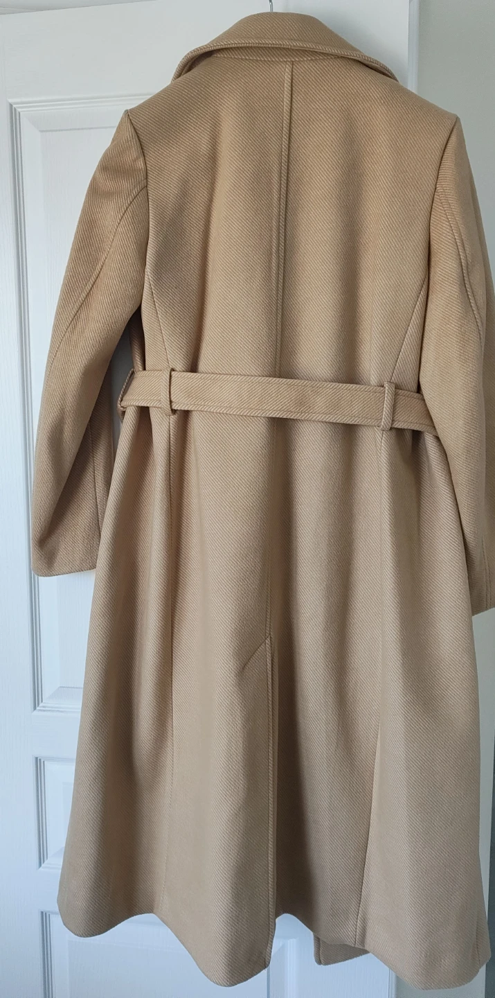 H&M Beige Wool Blend Coat - photo 2