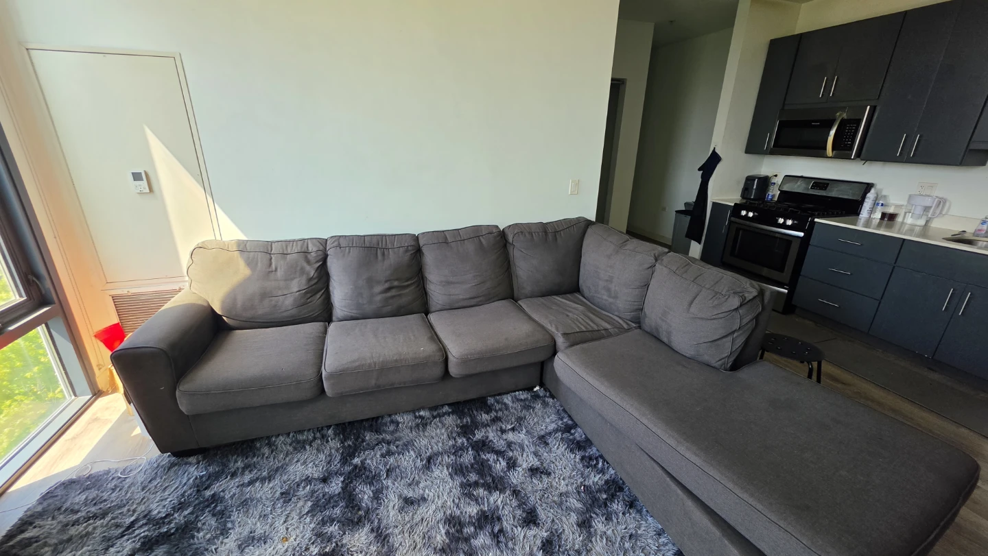 L-Shaped Sofa for Sale – Seats Up to 6 People