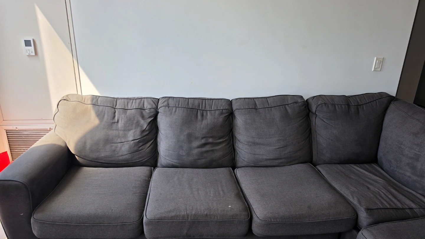 L-Shaped Sofa for Sale – Seats Up to 6 People - photo 2