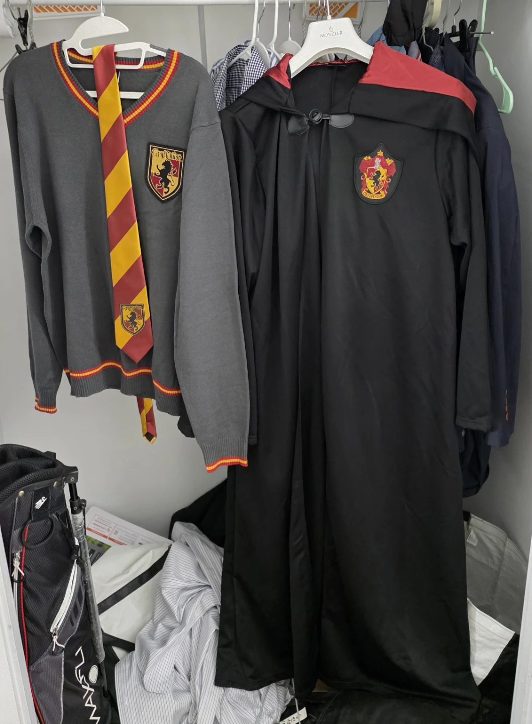 Harry Potter Gryffindor Robe and Sweater Set for Holloween!