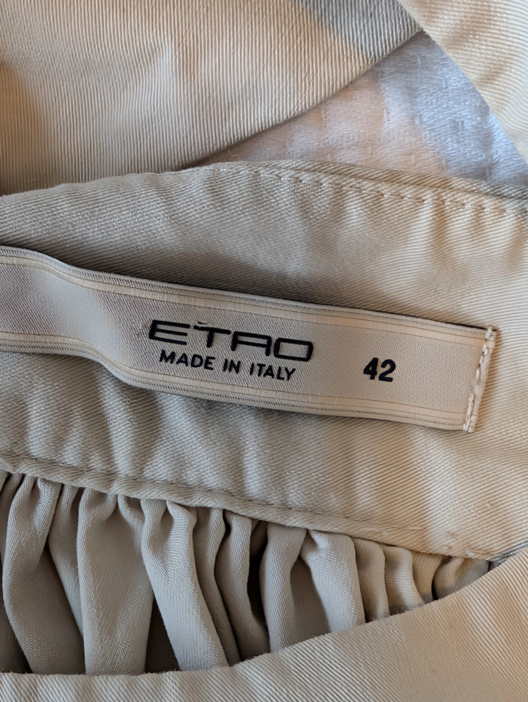 Etro Women's Beige Blouse - Size 42 - photo 3