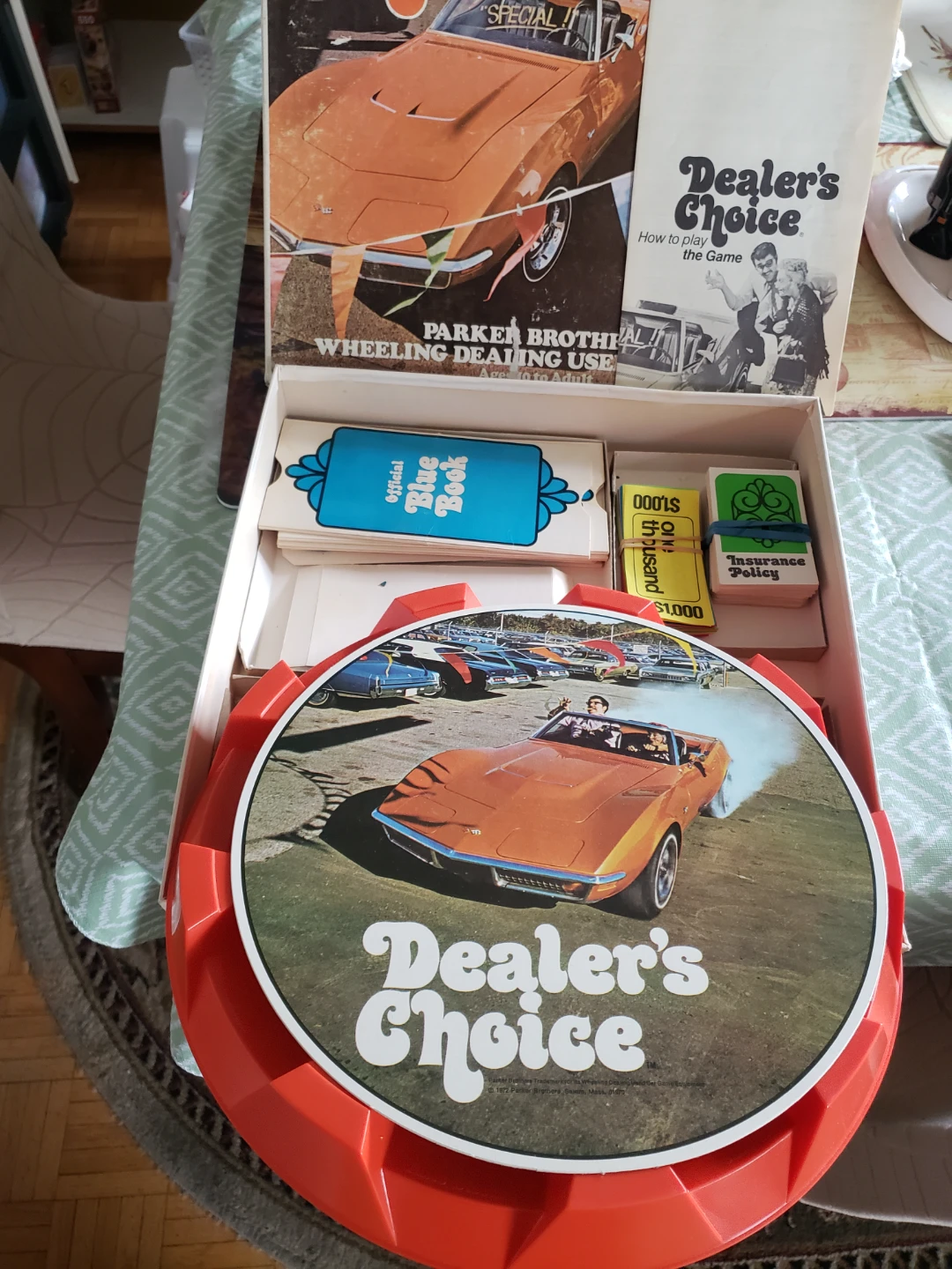Parker Brothers Dealer's Choice Wheeling Dealing Used Car Game - photo 3