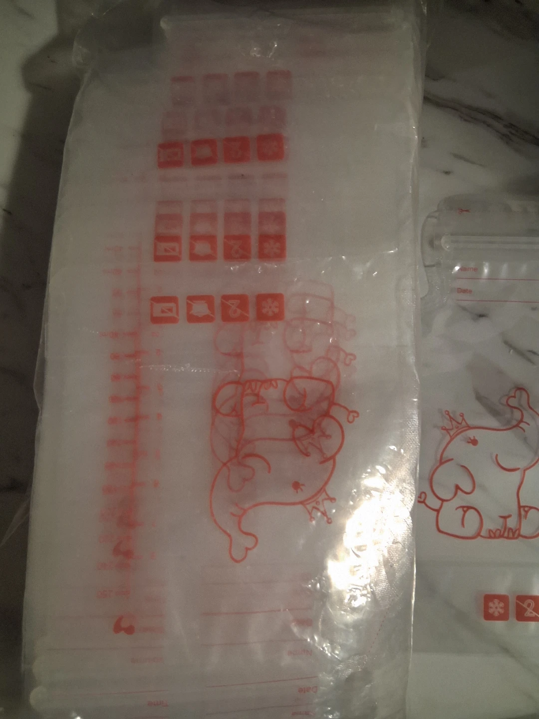Milk Storage Bags - 80 Count
